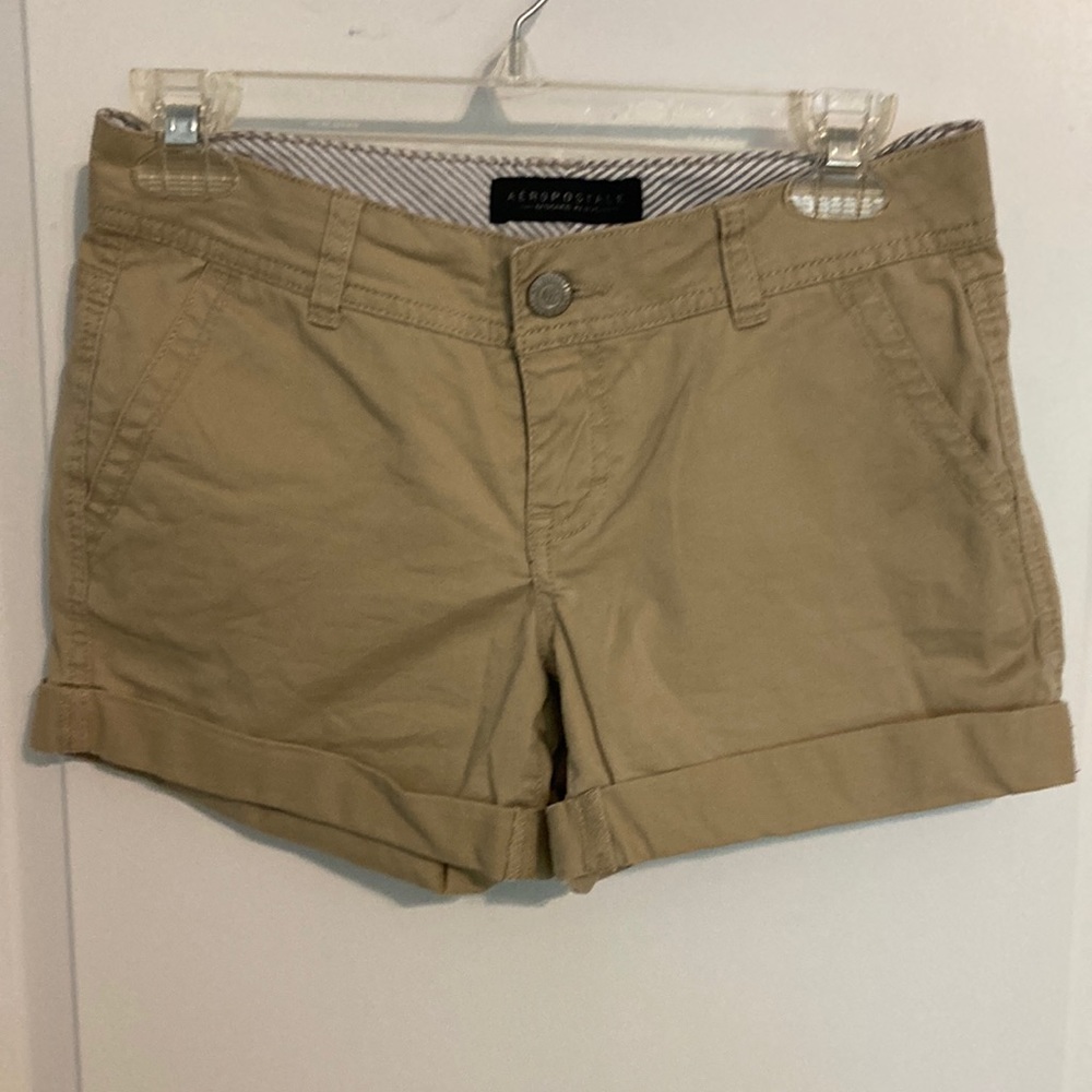 Womens Aeropostale khaki shorts